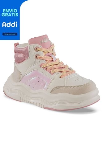Tenis Urbanos Liedor Beige Los Gomosos Para Niña Los Gomosos