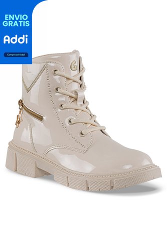Botas Pontik Beige Los Gomosos Para Niña Los Gomosos