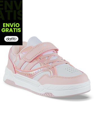 Tenis Casuales Okaran Rosa Los Gomosos Para Niña Los Gomosos