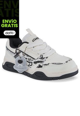 Tenis Casuales Anurim Beige Los Gomosos Para Niño Los Gomosos