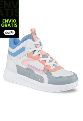 Botas Estom Blanco-Azul Para Niña Los Gomosos