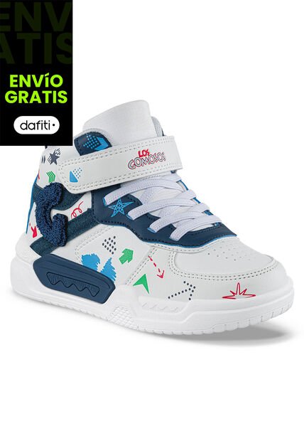 Tenis Urbanos Conter Blanco Los Gomosos Para Niño