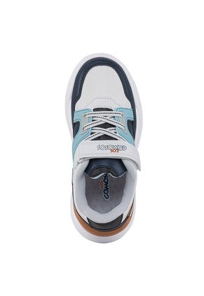 Tenis Casuales Tynar Blanco-Azul O Los Gomosos Para Niño