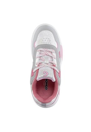 Tenis Urbanos Unical Blanco-Rosa Los Gomosos Para Niña