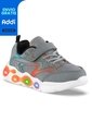 Tenis Luces Pavo Gris Los Gomosos Para Niño de Los Gomosos