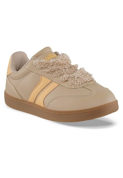 Tenis Casuales Kirty Beige Los Gomosos Para Niña