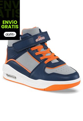 Tenis Urbanos Moger Azul Osc Para Niño Los Gomosos