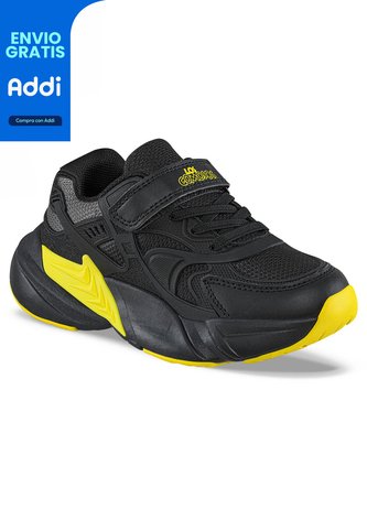 Tenis Urbanos Sifer Negro Los Gomosos Para Niño Los Gomosos