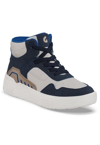 Tenis Urbanos Pibar Beige-Azul O Los Gomosos Para Niño Los Gomosos