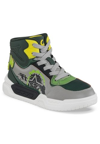 Tenis Urbanos Pidar Gris-Verde Los Gomosos Para Niño Los Gomosos