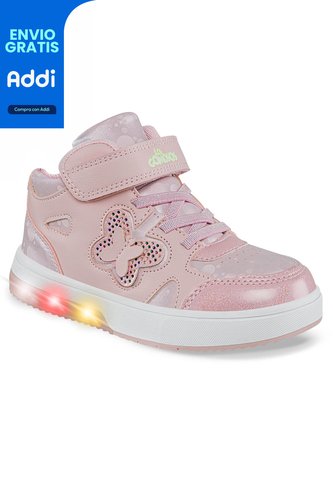 Tenis Luces Nubi Rosa Los Gomosos Para Niña Los Gomosos