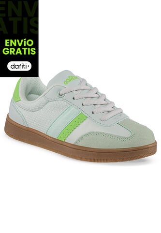 Tenis Urbanos Zokri Verde Para Niña Los Gomosos Los Gomosos