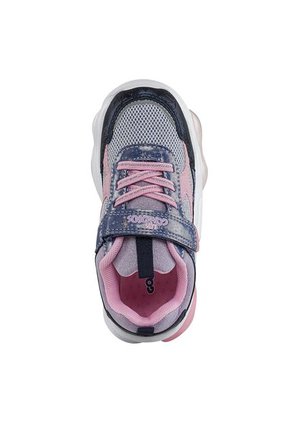 Tenis Luces Monla Azul Osc Los Gomosos Para Niña