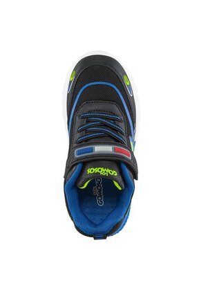 Tenis Con Luces Chitter Negro Los Gomosos Para Niño