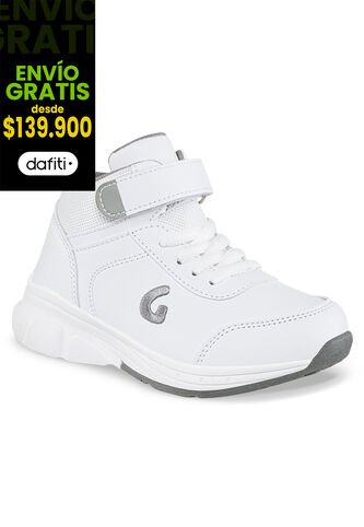Tenis Escolares Colegby Blanco Para Niño Y Niña Los Gomosos Los Gomosos
