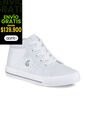 Tenis Escolares Capra Alto Blanco Para Niño Y Niña Los Gomosos de Los Gomosos