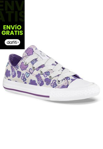 Tenis Takada Bajo Lila Para Niña Los Gomosos Los Gomosos