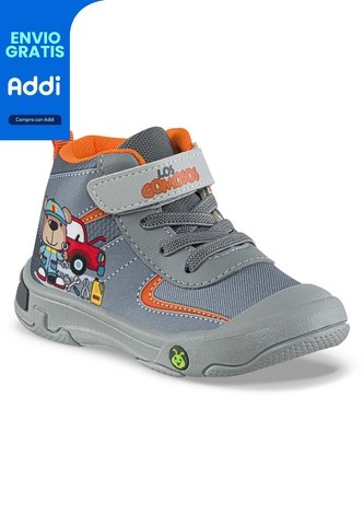 Botas Luxas Gris Los Gomosos Para Bebé Los Gomosos