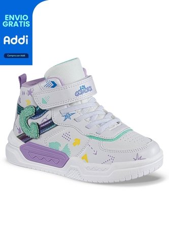 Tenis Urbanos Nupalo Blanco Los Gomosos Para Niña Los Gomosos