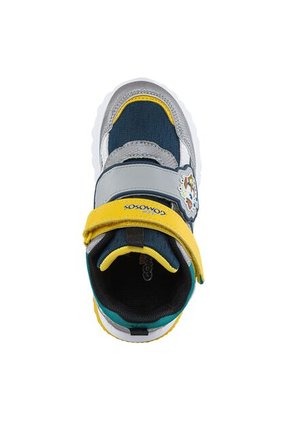 Tenis Con Luces Canez Gris Los Gomosos Para Niño