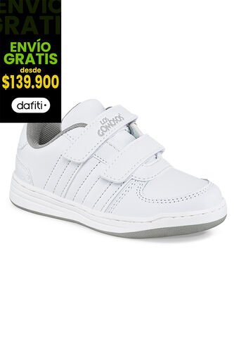 Tenis Escolares Bob Velcro New Gris Para Niño Y Niña Los Gomosos Los Gomosos