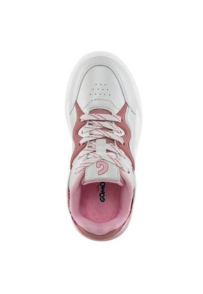 Tenis Casuales Nadopi Blanco-Rosa Los Gomosos Para Niña