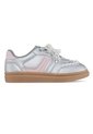 Tenis Casuales Tagal Plata-Rosa Los Gomosos Para Niña de Los Gomosos