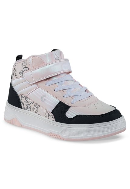 Tenis Urbanos Mefog Rosa-Negro Los Gomosos Para Niña