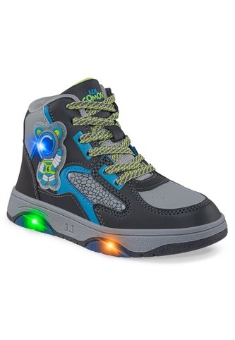 Tenis Con Luces Torin Gris Osc Los Gomosos Para Niño Los Gomosos