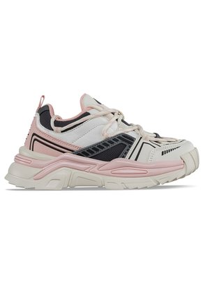 Tenis Urbanos Gadom Beige-Rosa Los Gomosos Para Niña