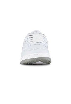 Tenis Escolares Boby Cordon New Blanco-Gris Para Niño Y Niña Los Gomosos
