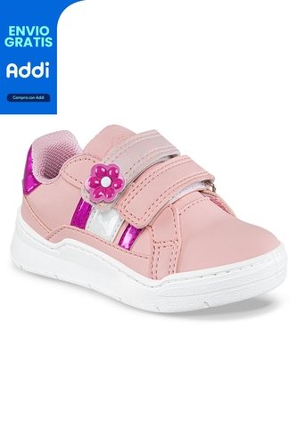Tenis Casuales Zowie Rosa Los Gomosos Para Niña Los Gomosos