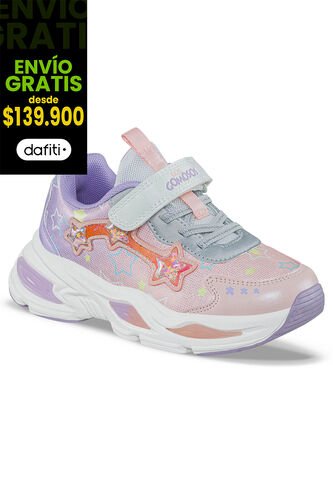 Tenis Urbanos Bezof Coral-Mora Los Gomosos Para Niña Los Gomosos