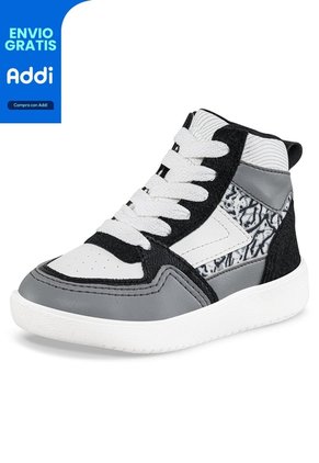 Botas Mostac Alto Inf Negro Los Gomosos Para Niño