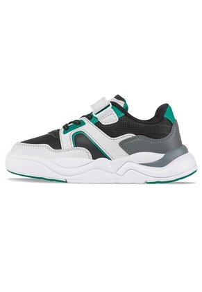 Tenis Casuales Tynar Negro-Blanco Los Gomosos Para Niño