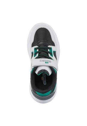 Tenis Casuales Tynar Negro-Blanco Los Gomosos Para Niño