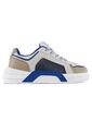 Tenis Urbanos Miro Beige-Azul Los Gomosos Para Niño de Los Gomosos