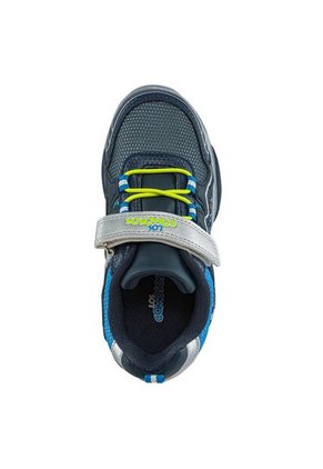 Tenis Patines Luces Morina Azul Osc Los Gomosos Para Niño