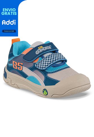 Tenis Casuales Dimbo Azul Osc Para Bebés Los Gomosos Los Gomosos