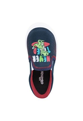 Tenis Casuales Keroppi Azul Osc Los Gomosos Para Niño