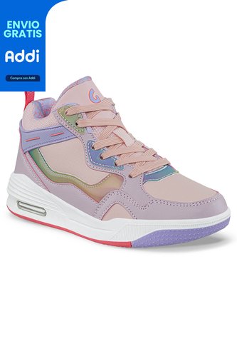 Tenis Urbanos Ginpir Rosa Para Niña Los Gomosos Los Gomosos