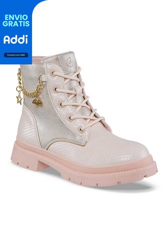 Botas Zikmo Rosa Para Niña Los Gomosos Los Gomosos