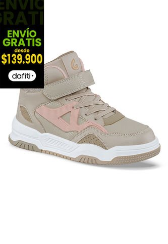 Tenis Urbanos Lemaz Beige Los Gomosos Para Niña Los Gomosos