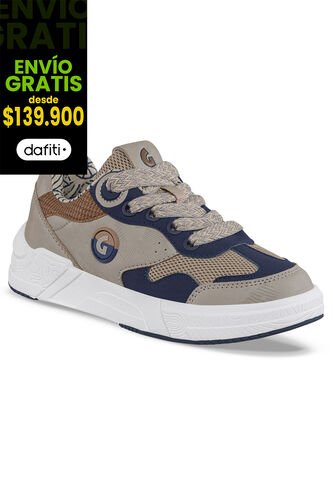 Tenis Urbanos Bruk Café Claro Los Gomosos Para Niño Los Gomosos