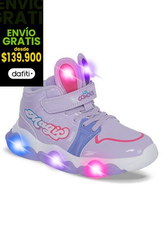 Tenis Con Luces Pidom Mora Los Gomosos Para Niña Los Gomosos