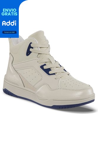 Tenis Urbanos Fanke Beige Para Niño Los Gomosos Los Gomosos