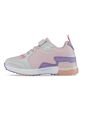 Tenis Luces Gypin Blanco-Rosa Para Niña Los Gomosos de Los Gomosos