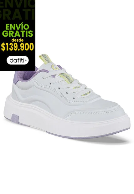Tenis Casuales Hadom Blanco Los Gomosos Para Niña