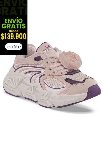 Tenis Urbanos Clev Coral Los Gomosos Para Niña Los Gomosos