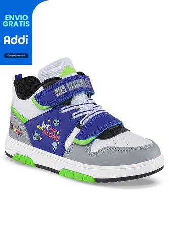 Tenis Urbanos Xuna Gris Para Niño Los Gomosos Los Gomosos